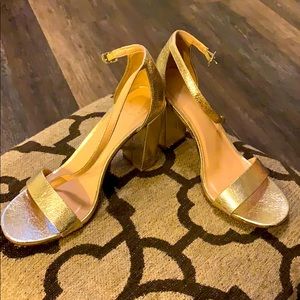 Gold Heels